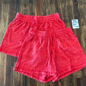 Red Athletic Short